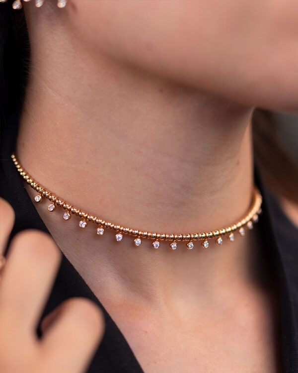 Dangling Diamond Choker - Image 2