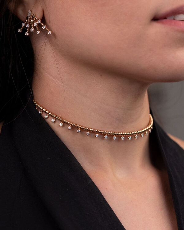 Dangling Diamond Choker - Image 6