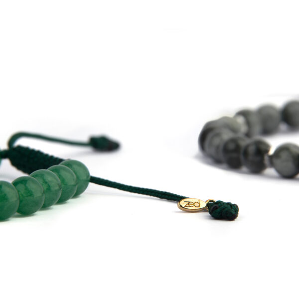 Aventurine Bracelet Men's - Image 3