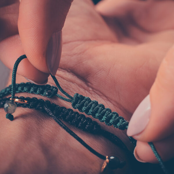 Double Bar Bracelet Men's - Image 3