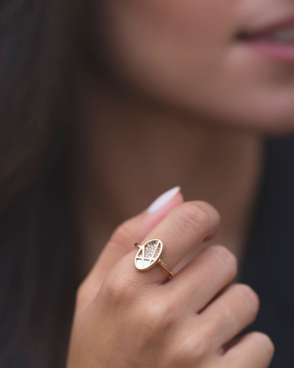 Mother of Pearl Ring - Image 2