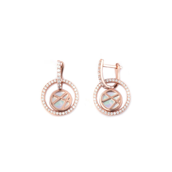 Mother of Pearl Double Duty Earrings