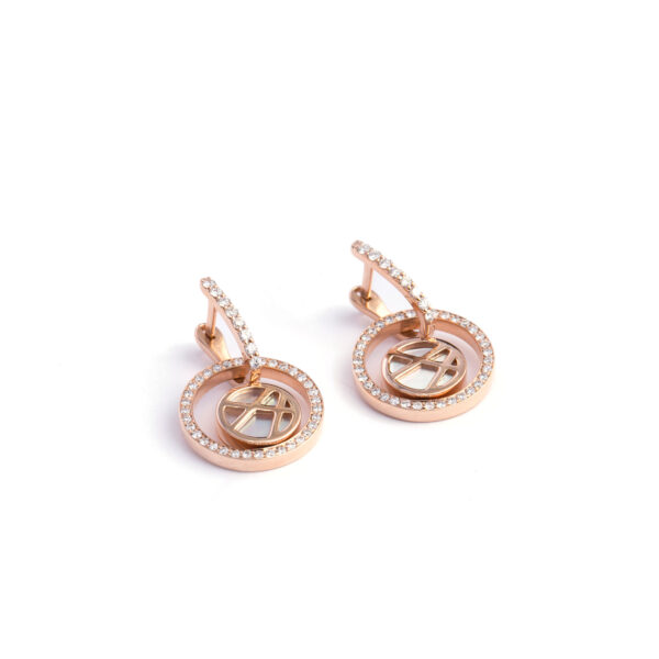 Mother of Pearl Double Duty Earrings - Image 3