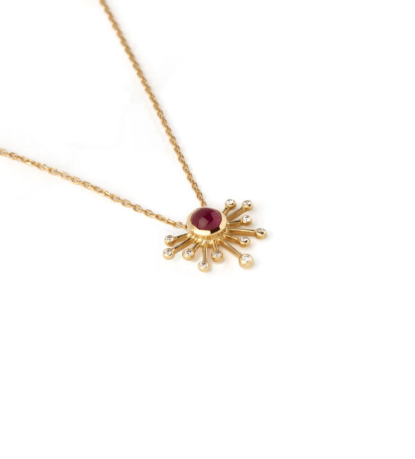 Ruby Star Pendant - Image 3