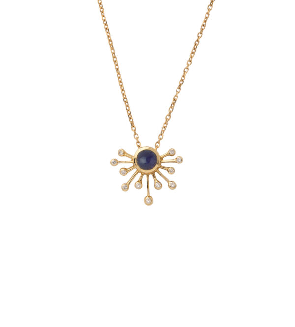 Sapphire Star Pendant