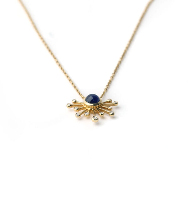 Sapphire Star Pendant - Image 3