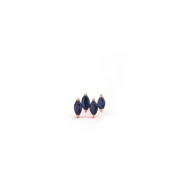 Tetrad Sapphire Earring