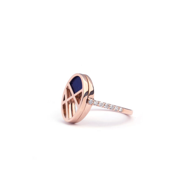 Oval Lapis Ring - Image 3